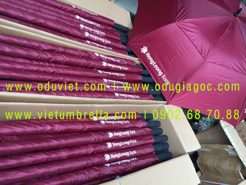 xưởng sản xuất ô dù cầm tay in logo quảng cáo